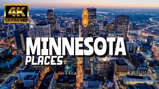 Minnesota In 4K By Drone  Amazing View Of Minnesota Places [upl. by Bradstreet985]