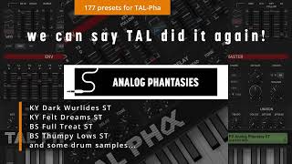 Analog Phantasies  177 phantastic sounds for TALPha [upl. by Everest]