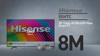 Hisense 55inch A7 Series 4K UHD HDR Smart TV  55A7100FTUK   Unboxing [upl. by Laresa]