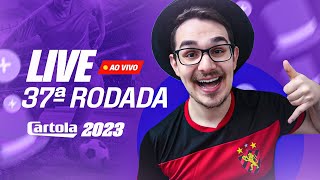 LIVE DICAS 37 RODADA  CARTOLA FC 2023  PENÚLTIMA MITADA DO ANO [upl. by Mela]