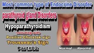 Define Hypoparathyroidism  positive Trousseaus sign  Chvosteks sign  By AbuBakar Med Plus [upl. by Mohr23]