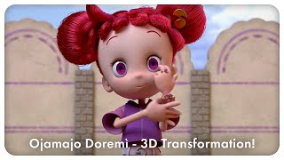 Ojamajo Doremi  3D Transformation • niconicnoc [upl. by Ytsirt]