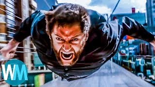 Top 10 EPIC Wolverine Movie Moments [upl. by Teerell]