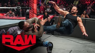 McIntyre costs Rhodes amp Uso their title match against Bálor amp Priest Raw highlights Nov 13 2023 [upl. by Neliac963]