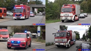 Gefahrstoffaustritt Unangekündigte Alarmübung für Feuerwehr und Rettungsdienst in Alsbach [upl. by Naget974]