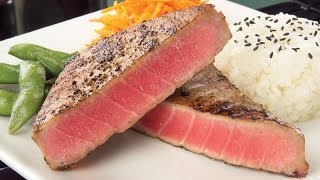 How to Cook Tuna Steaks [upl. by Yesdnik]