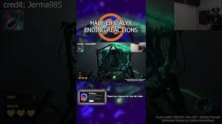 Half Life Alyx Ending Reactions Part 1 shorts [upl. by Relda562]