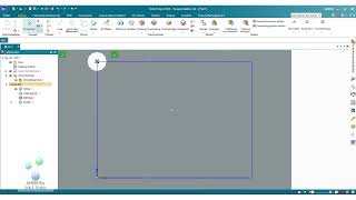 Solid Edge 24  Kreis amp Rechteckmuster Anordnung 8 [upl. by Winnah135]
