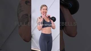 Try these full body STRENGTH exercises in your next workout 🏋️kettlebellworkout [upl. by Notsnhoj]