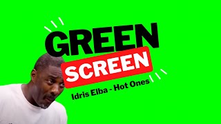 Green Screen Template Video  Idris Elba Hot Ones [upl. by Eiryt77]