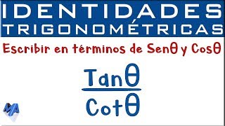 Identidades Trigonométricas Simplificación  Ejemplo 2 [upl. by Slohcin]