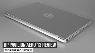 HP Pavilion Aero 13 Review  Smart Buy [upl. by Nnaitsirhc]