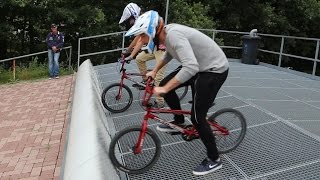 99 BMX Race met Straffen OPDRACHT [upl. by Yrtsed19]