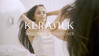 AntiFrizz Smoothing Conditioner  KERASILK [upl. by Harobed239]