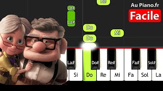 Married life  Débutant piano tutorial très facile [upl. by Arah]