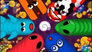 Worms Zone io game saamp wala game [upl. by Polky]