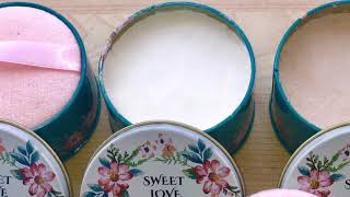 How To Make Scented Shimmering Body Powder 😍😍 [upl. by Norbel]