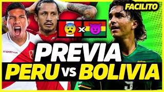 ¿UN PERÚ DIFERENTE DEBUTS Y CAMBIOS EN EL EQUIPO  PREVIA PERÚ  BOLIVIA  ELIMINATORIAS [upl. by Htaras]