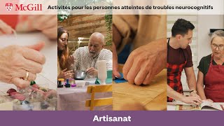 Activités pour les personnes atteintes de troubles neurocognitifs  Artisanat [upl. by Ling]