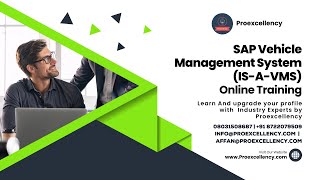 SAP Vehicle Management System IS A VMS Online training  SAP VMS Training from beginner [upl. by Analiese682]