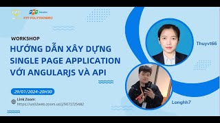 Hướng dẫn Xây dựng Single Page Application với AngularJS và API [upl. by Kelby]