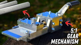 I BUILD a Knurling MACHINE for Serial Manufacturing [upl. by Daye]