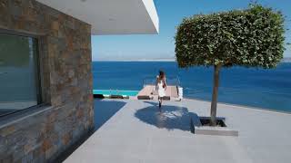 Beachfront Villa in Crete Greece  Epavli Luxury Villa [upl. by Stefan121]