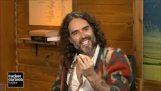 Tucker Carlsons Interview with Russell Brand  Part 1 Full episode  CreateWhatMatters [upl. by Amarillis]