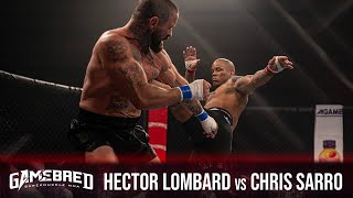 Hector Lombard vs Chris Sarro  Gamebred BKMMA 6 [upl. by Semyaj]