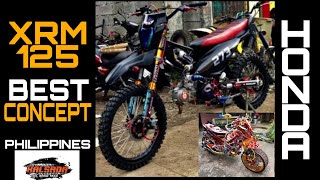 Honda Xrm 125110 best setuplookdesignupgrade PH [upl. by Amrac253]