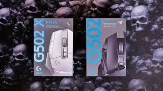 Logitech G502 X Plus vs Logitech G502 Lightspeed  whats new [upl. by Constancia84]