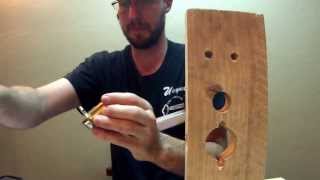 How To Install Alarm Lock Part 1 [upl. by Aileduab]