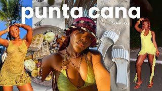 PUNTA CANA TRAVEL VLOG  Girls Trip Excursions Nightlife Dominican Republic🌴  Stephanie Moka [upl. by Staten]