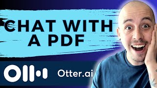 How to use otter ai to chat with a pdf [upl. by Okihcim]