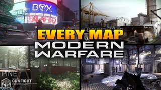 Every Map In Call of Duty Modern Warfare COD MW All Maps [upl. by Eikkin]