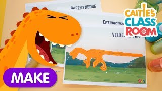 Dinosaur Scratch Card  Caities Classroom  Activities For Kids [upl. by Aliahs524]