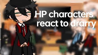 hp characters react to drarry [upl. by Ymas]