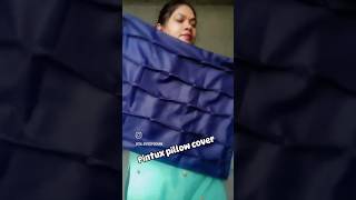 how to make pintux pillow covershortsvideo shorts pillow pillowcoverdesign pillowcover [upl. by Auoy]