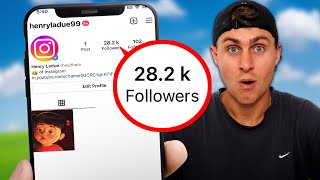 How I got 28000 Followers on Instagram for FREE ️‍🔥Free Instagram Followers Tutorial iOS amp Android [upl. by Morley318]