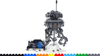 LEGO Star Wars large scale Imperial Probe Droid 75306 review Better deal than the helmets [upl. by Orsola]