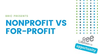 Nonprofit vs ForProfit Which One is Right for You [upl. by Engen]