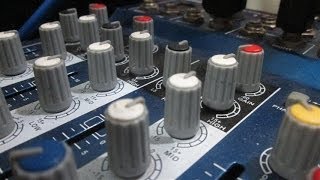 HOW TOs  Connecting your Analog Mixer to your Computer [upl. by Eidde]