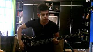 kings of leon sexes on fire cover bass [upl. by Savihc]