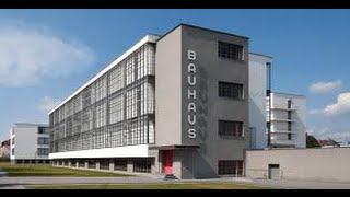 Walter Gropius  Bauhaus in Dessau [upl. by Nuahc12]