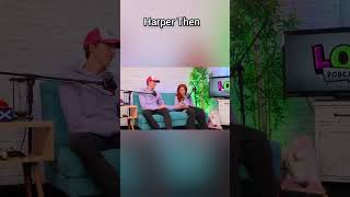 Harper Now vs Then Edit Edit Viral LOLPodcastShow [upl. by Murton]