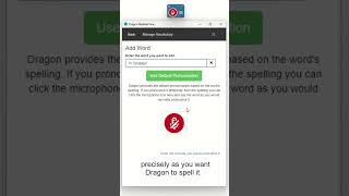 How to Add words to your custom vocabulary with Dragon Medical One [upl. by Ariaec328]