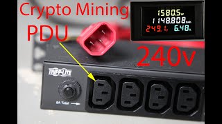 Crypto Mining PDU [upl. by Niuqauj49]