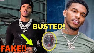 600 Breezy Responds To Fake Watch Buster Exposing Him amp People Laughing “Broke A People Stay [upl. by Aenal136]