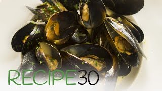 MUSSELS MARINIERES  Moules Marinieres [upl. by Con]