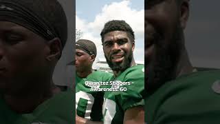 Jets players learn their Madden Ratings 😅 via nyjetsTT [upl. by Ayit145]